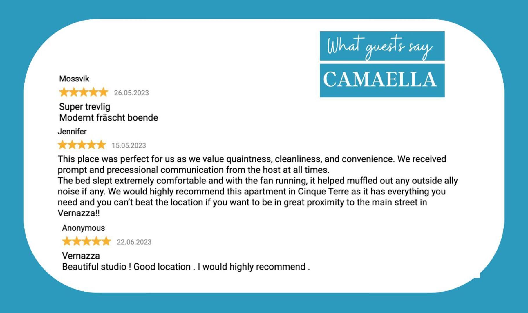 Camaella Luxury * Vernazza